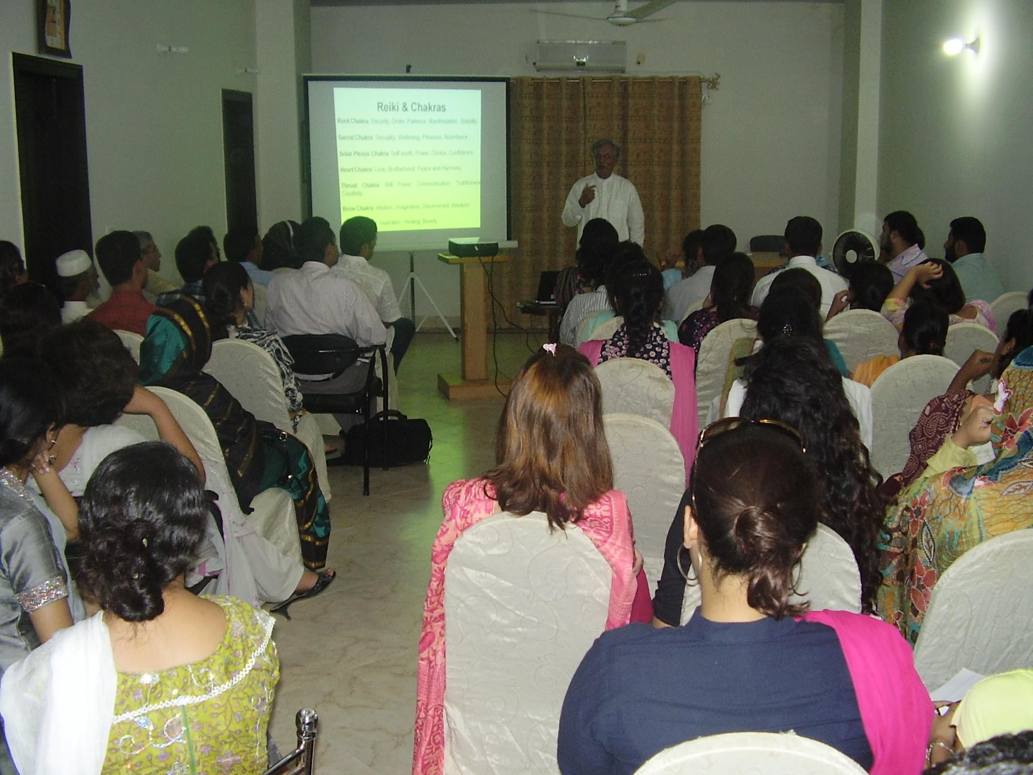 A Reiki workshop by Dr. Imtiaz Mehmud